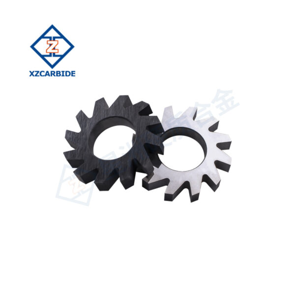 Carbide gear hobbing tool