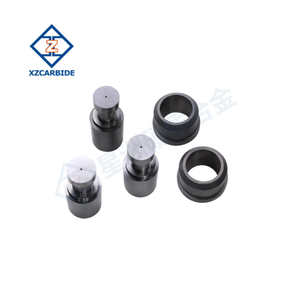 Tungsten carbide valve components